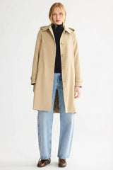 Single-Breasted Trench from Orolay - #color_Frosted Almond