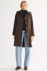 Orolay-Single-Breasted Trench-#color_coffee